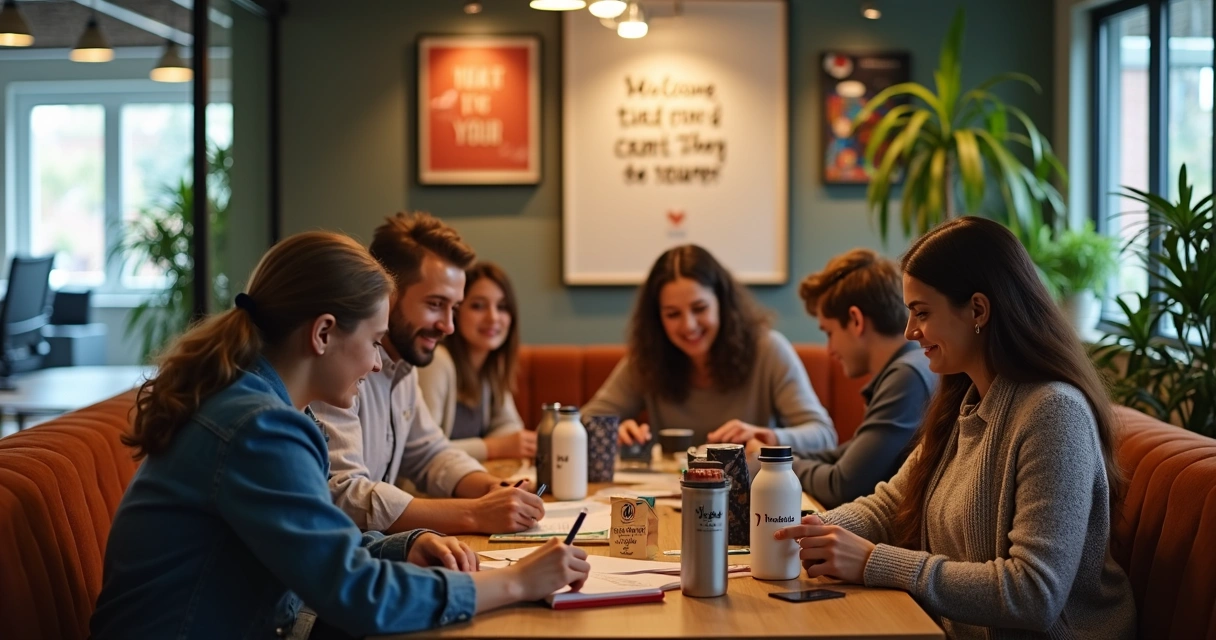 Gestos de boas-vindas em integração de novos colaboradores 