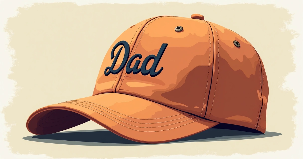 Boné dad hat vintage repaginado estilo retrô 