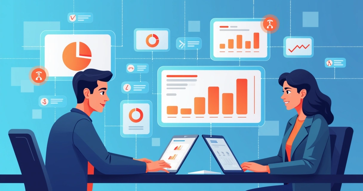 Bot digital atendendo vendas B2B com vendedores e clientes interagindo