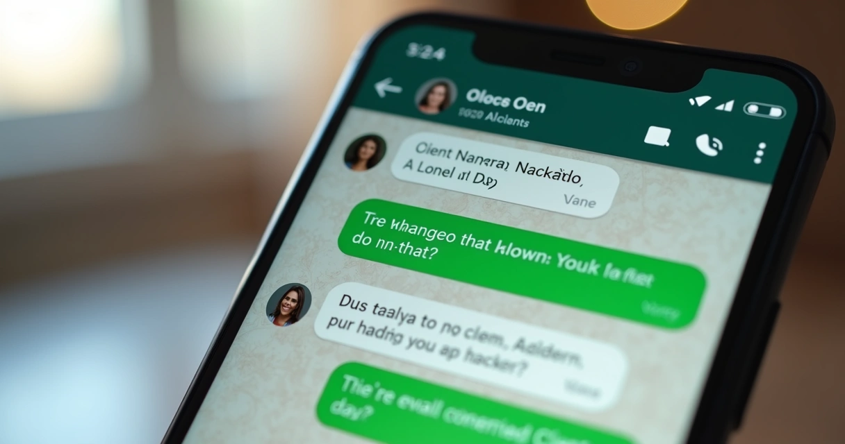 Tela de WhatsApp com bot realizando atendimento humanizado