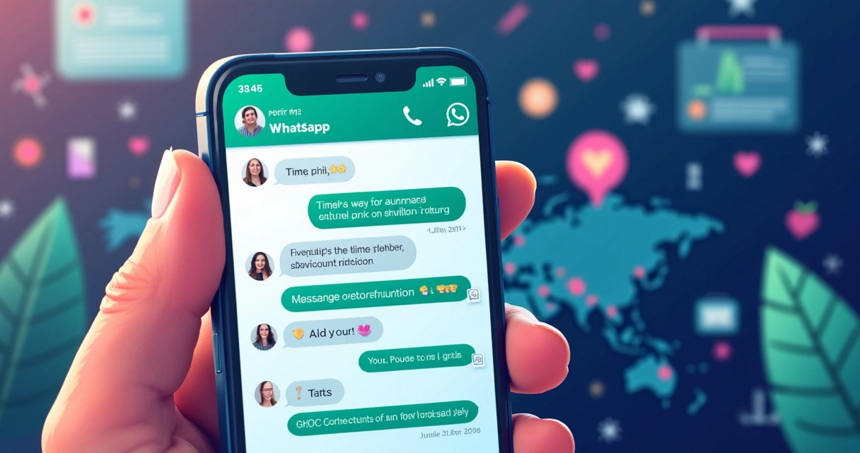 Representação visual de chatbot no WhatsApp em interação de vendas