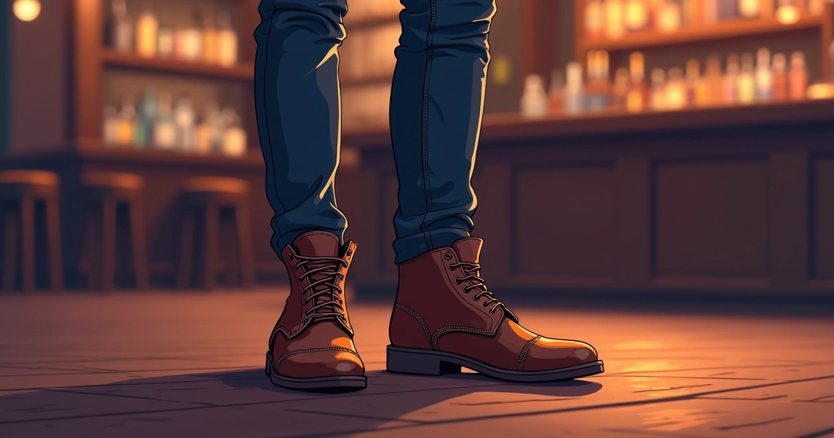 Calçado masculino casual para encontro no inverno