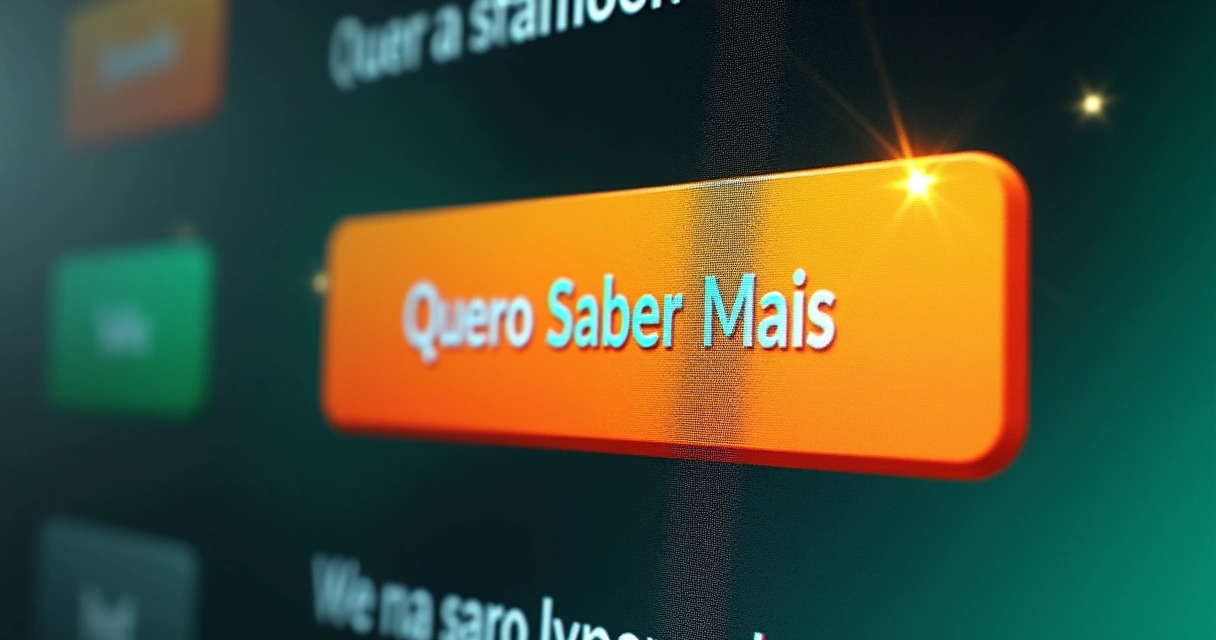 Botão de chamada para ação destacado em página moderna 