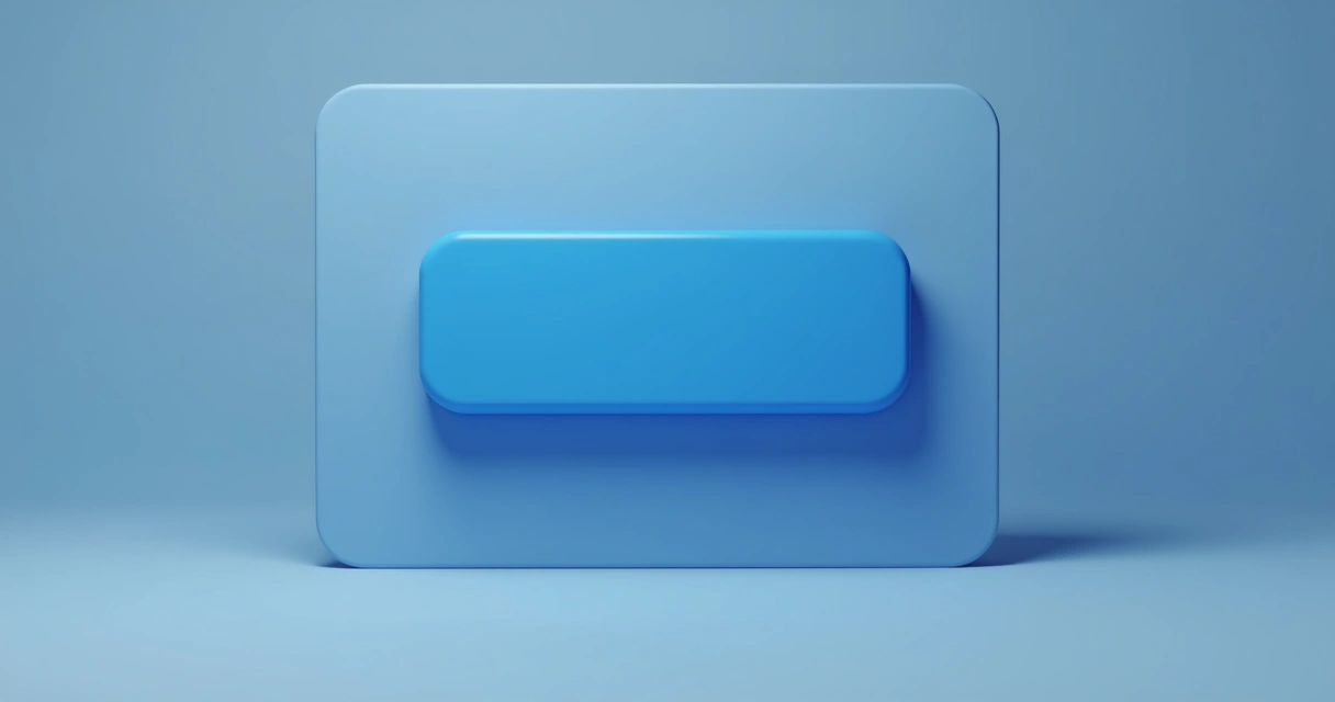 Botão de call to action central destacado na landing page 