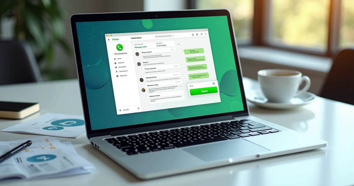 Botão do WhatsApp exibido no canto inferior de um site 