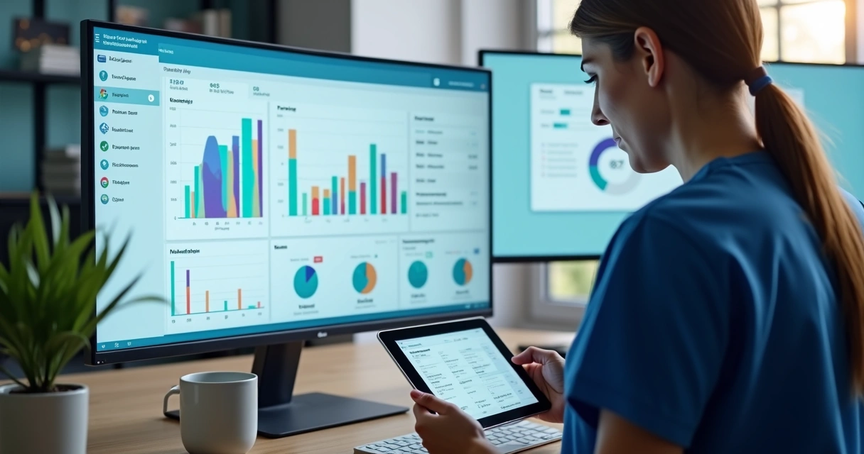 Painel de gestão financeira digital para clínicas médicas e odontológicas