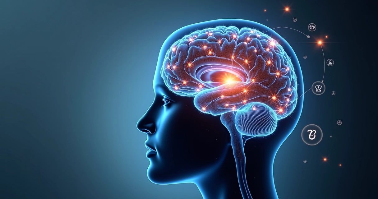 Brain pathways highlighting flexible thinking