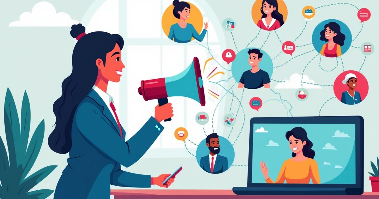 Campanha de branding conectando empresa e público 