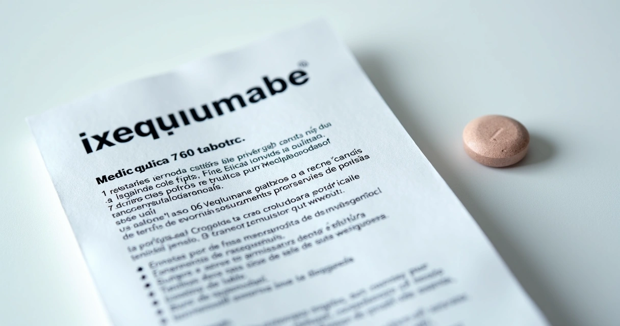 Bula de medicamento ixequizumabe 