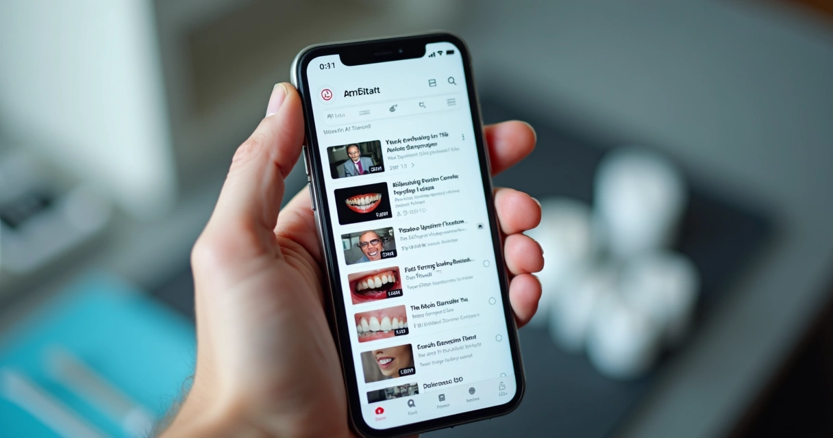 Busca de IA mostrando resultados em vídeo do YouTube no celular