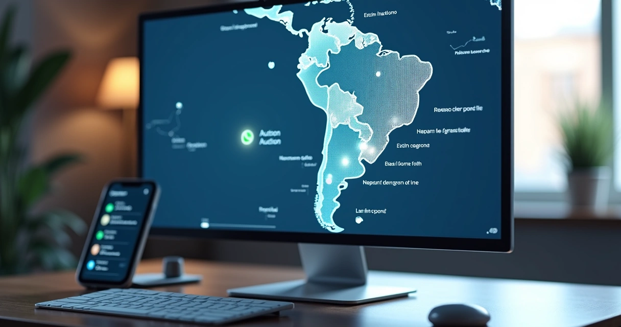 Mapa interativo de imóveis em leilão no Brasil 