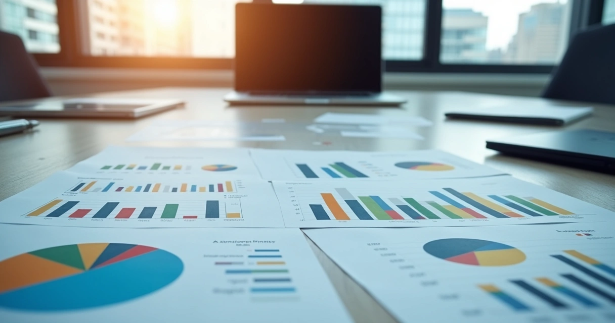 Business plan financial graphs and charts 