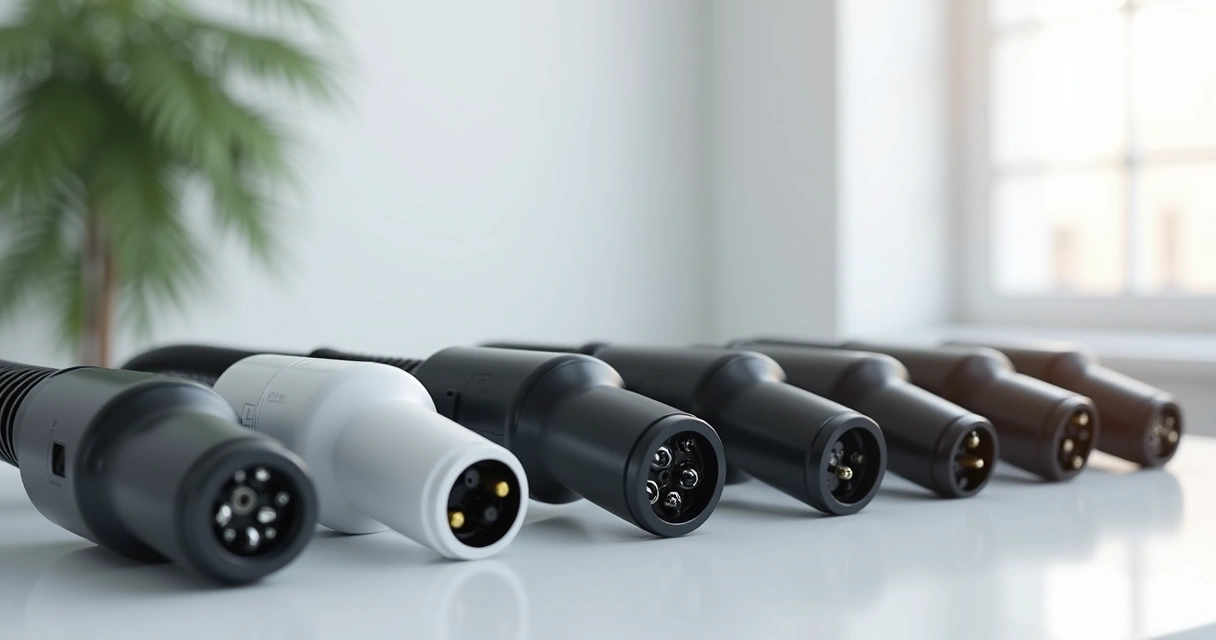 Cabos de carregadores para carros elétricos 