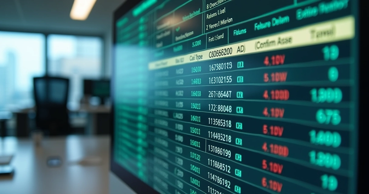 Tela digital com cadastro de colaboradores em destaque 