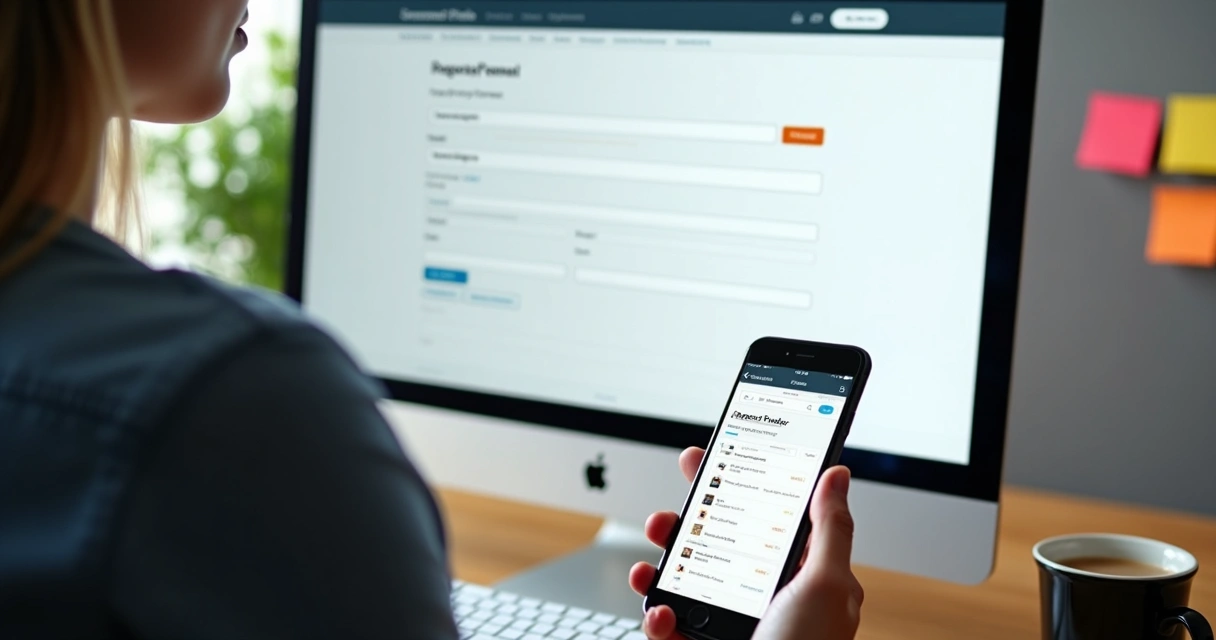 Interface simples para cadastro de produtos em marketplace 