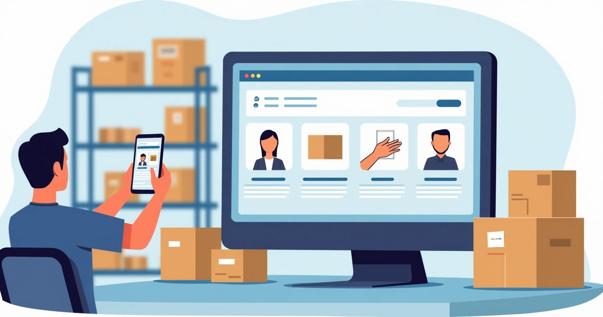 Cadastro eficiente de produtos em loja digital 