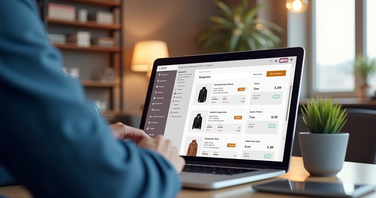 Cadastro de produtos em loja virtual WordPress 