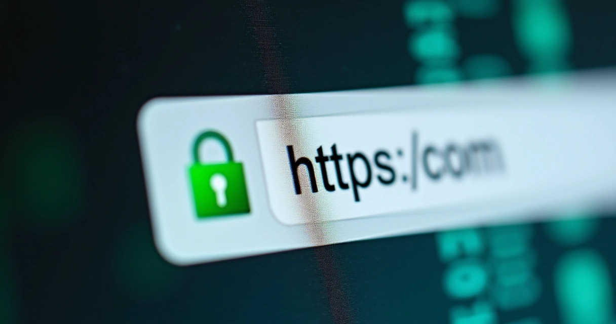 Cadeado indicando site seguro na barra do navegador 