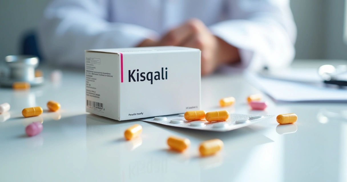 Caixa do medicamento Kisqali 