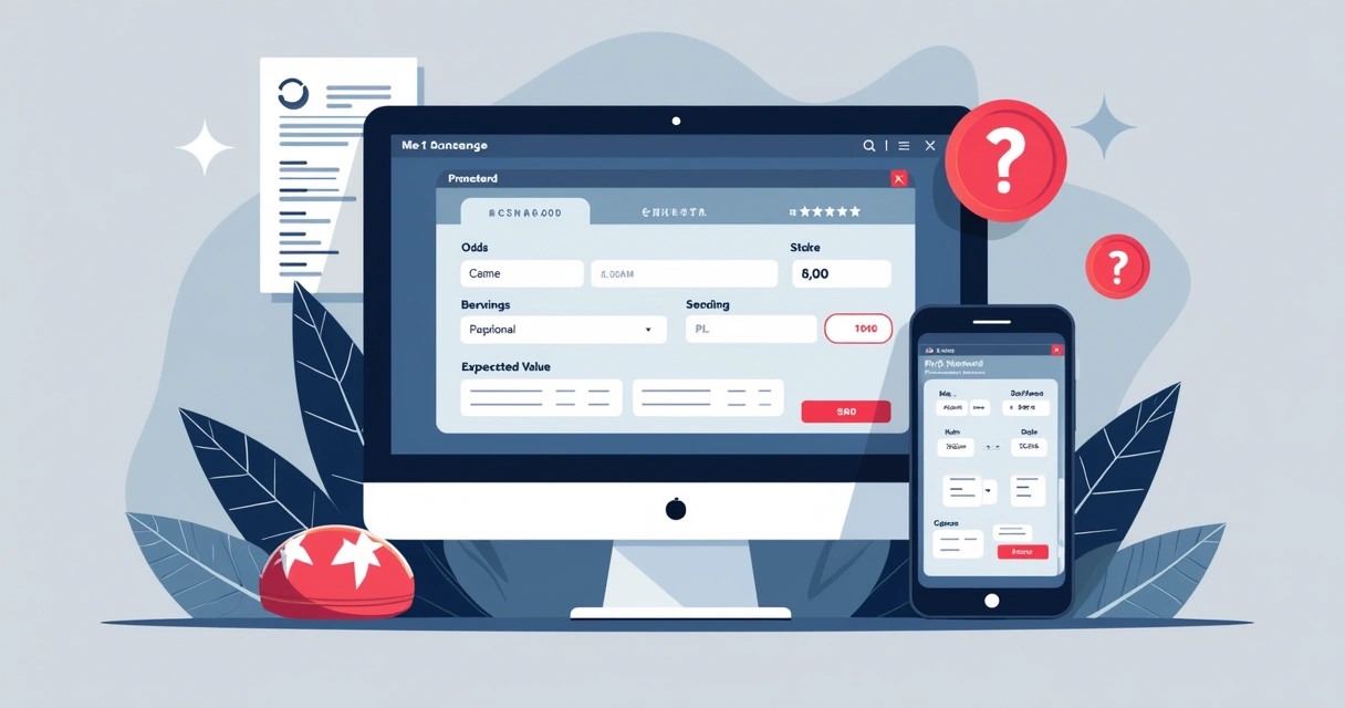 Calculadora para odds e valor esperado em apostas 