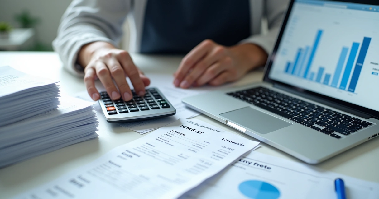 Cálculo de impostos com calculadora e notas fiscais para e-commerce