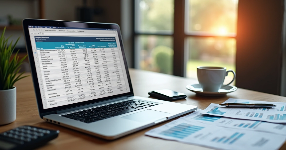 Tela de calculadora de leilão de imóveis em computador