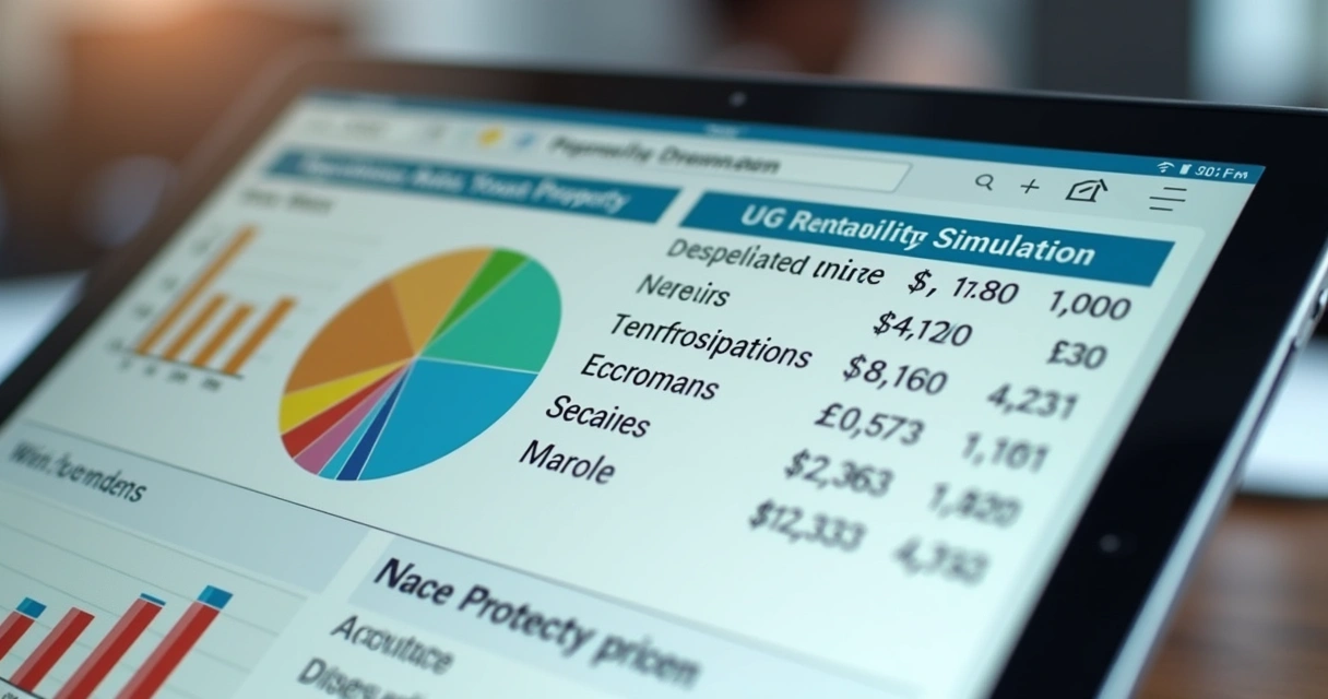 Simulação de rentabilidade em leilão imobiliário 