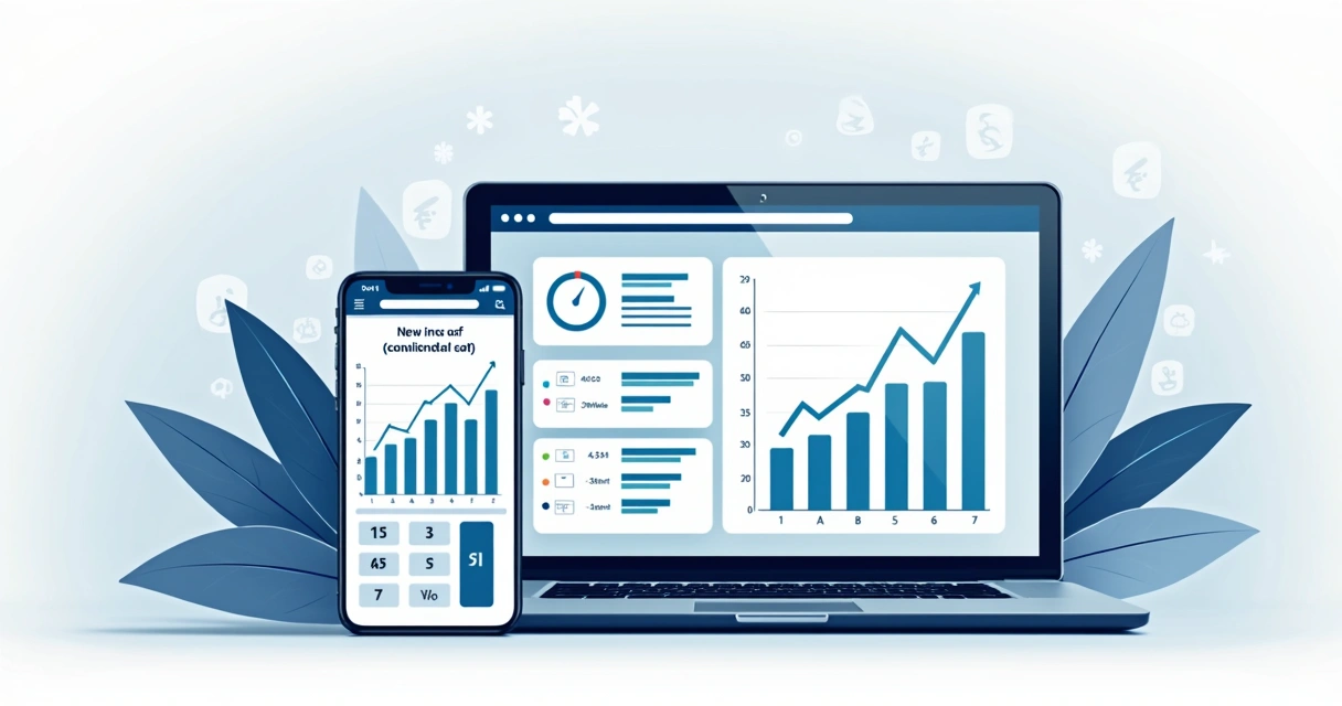Simulação de proteção financeira mostrando valores de renda em uma tela de notebook 