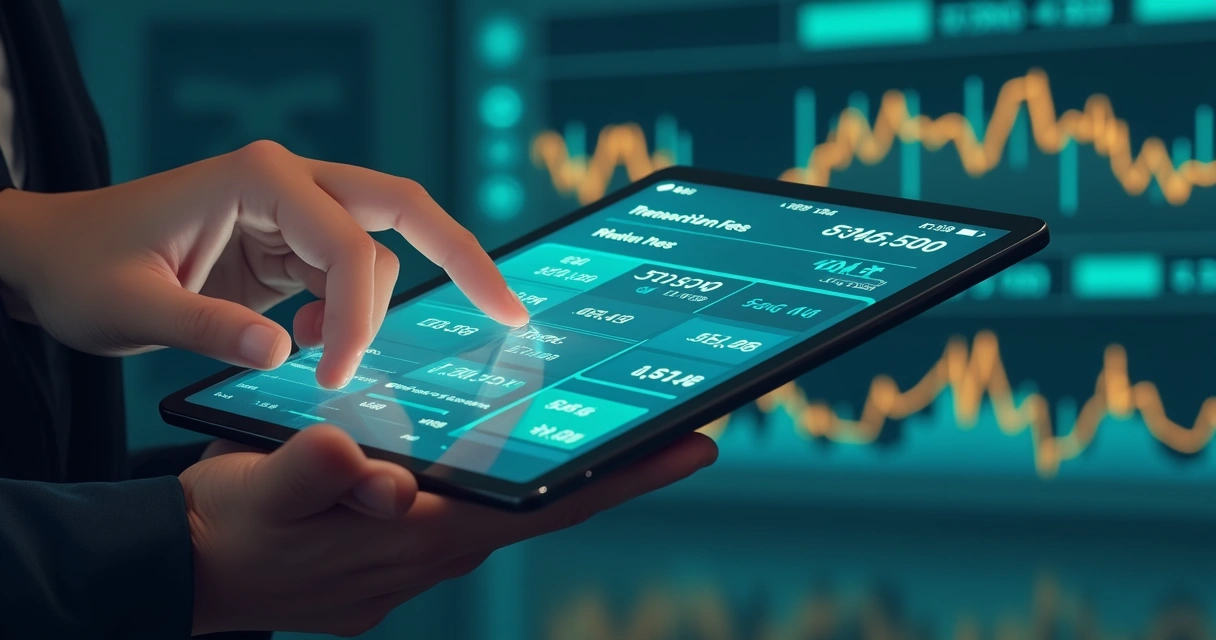 Calculadora digital estimando taxas em operações de criptomoedas 