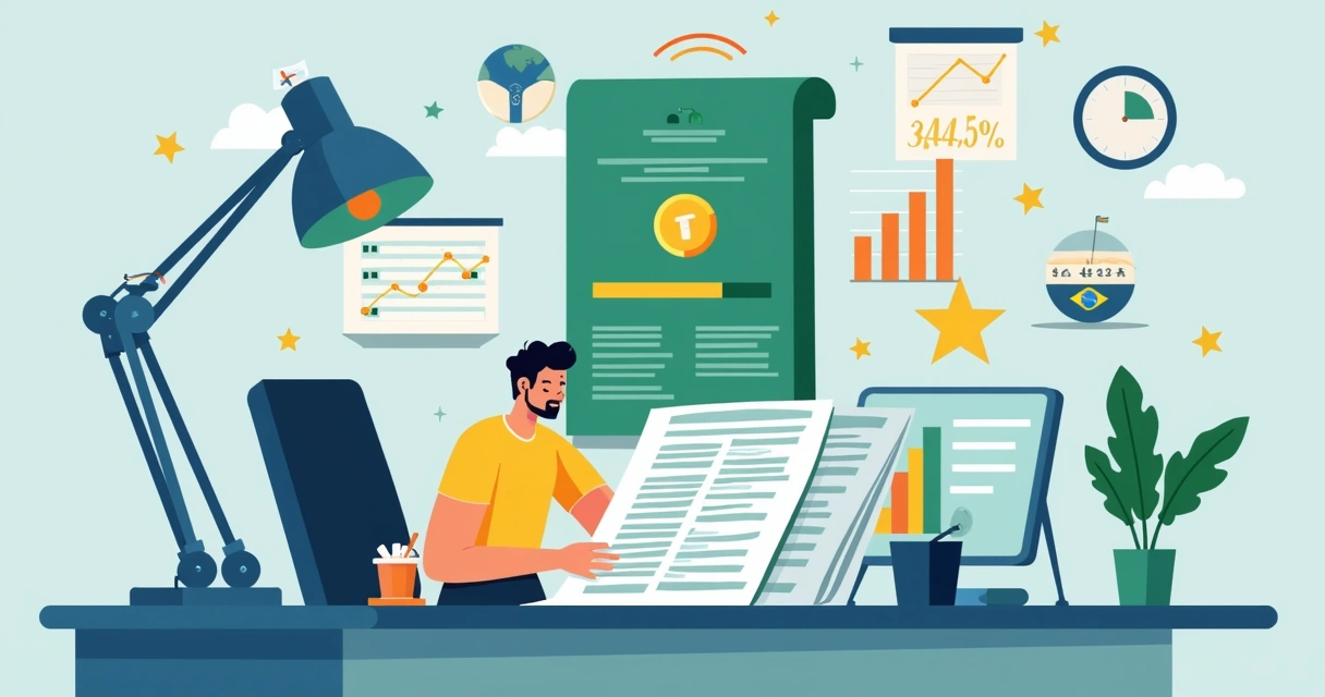 Cálculo de lucro em aposta esportiva, com planilha e ícones de aposta 