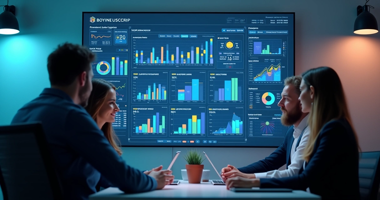 Gráfico mostrando cálculo do ROI em SaaS com dados de receitas e custos 