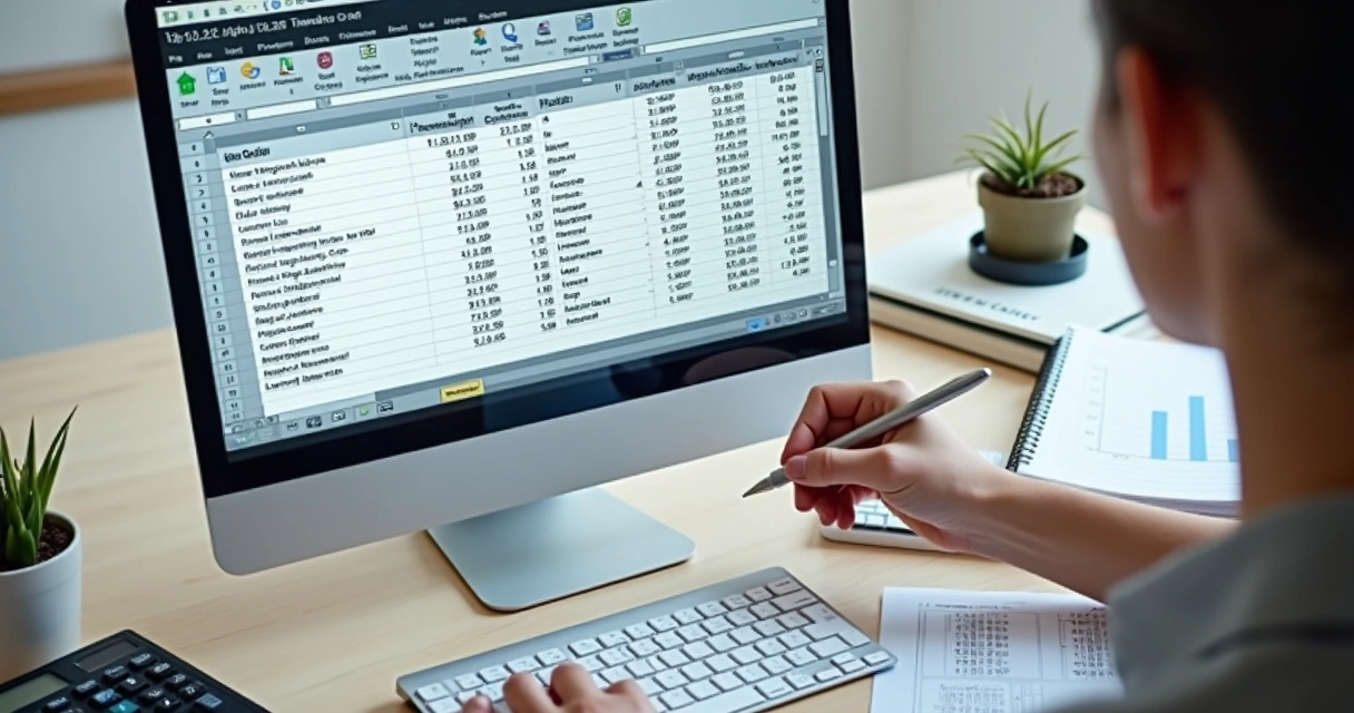 Planilha com cálculo de taxas e lucros de vendas online 