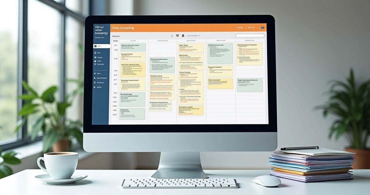 Tela de computador mostrando calendário com agendamentos de exames ocupacionais 