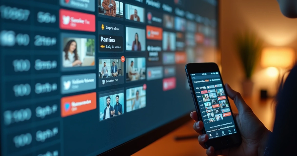 Calendário de agendamento com vídeos curtos prontos para redes sociais 