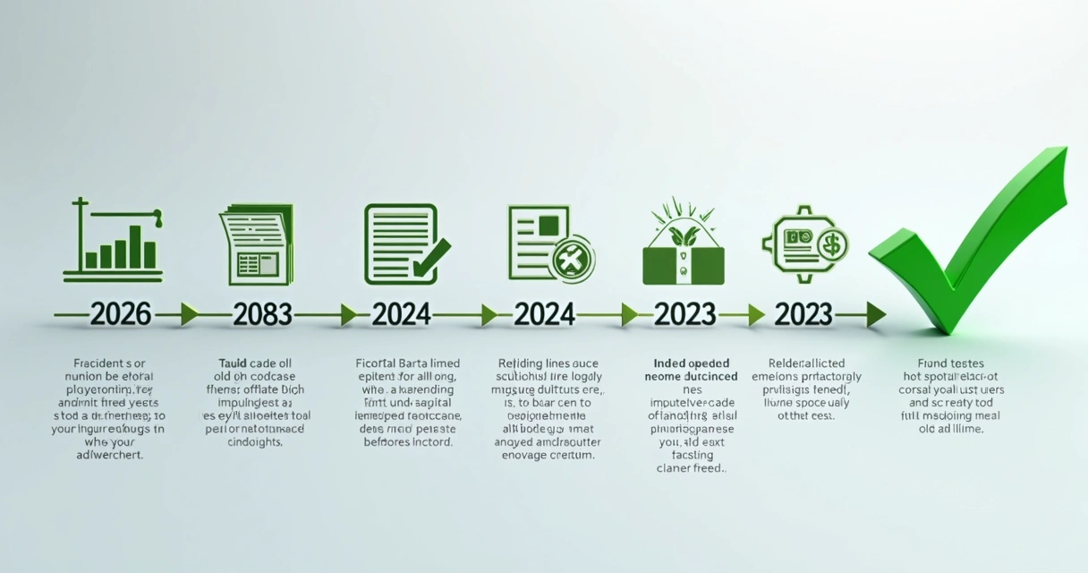 Calendário cronológico da reforma tributária no Brasil 