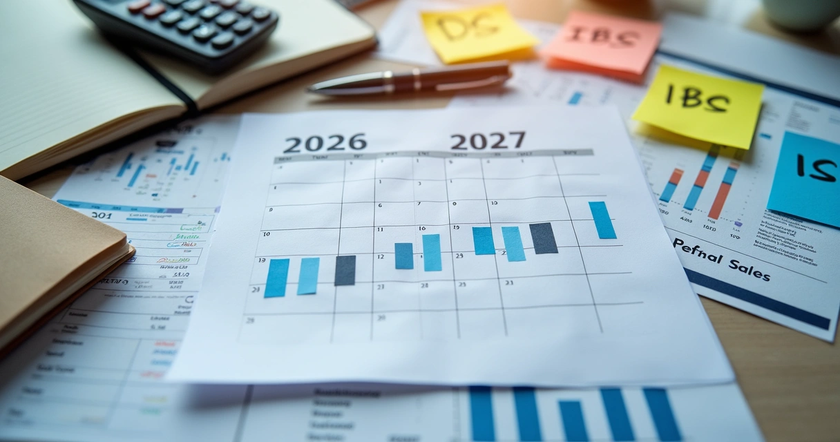 Calendário com etapas da reforma tributária