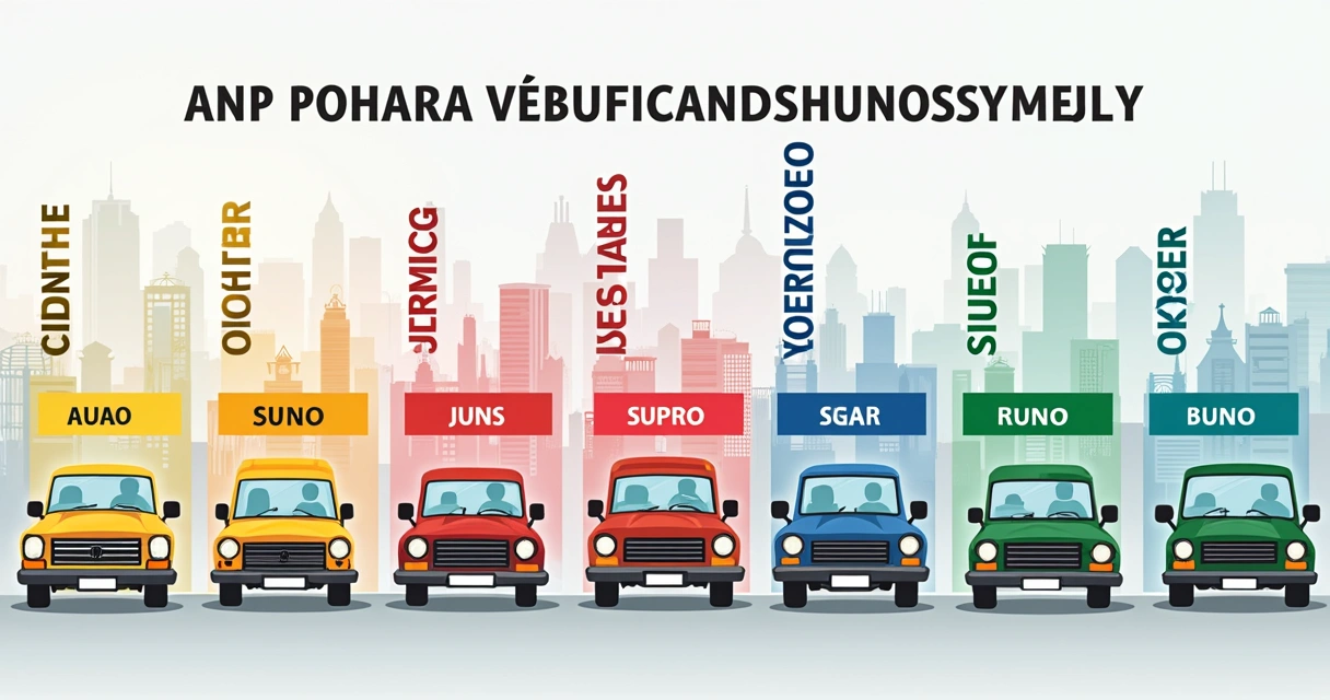 Calendario visual de verificación vehicular semestral por colores y terminaciones de placa 