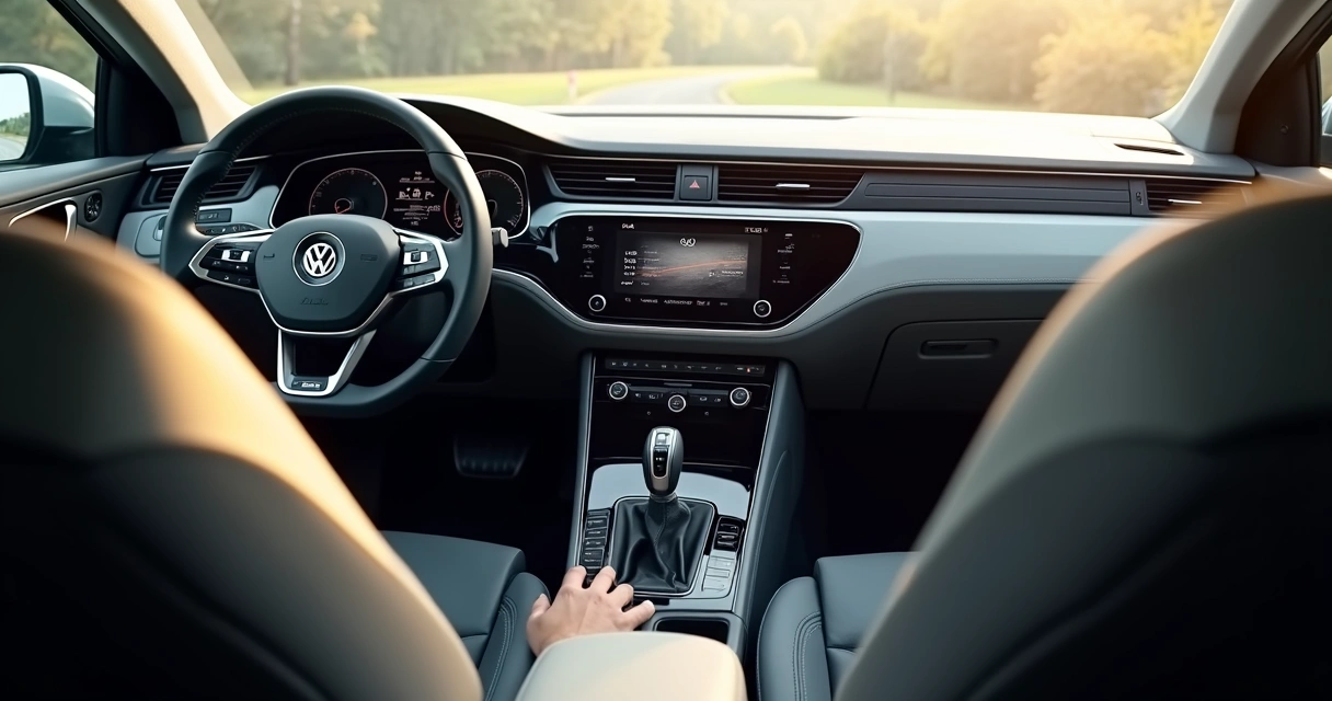 Painel de câmbio iMotion da Volkswagen