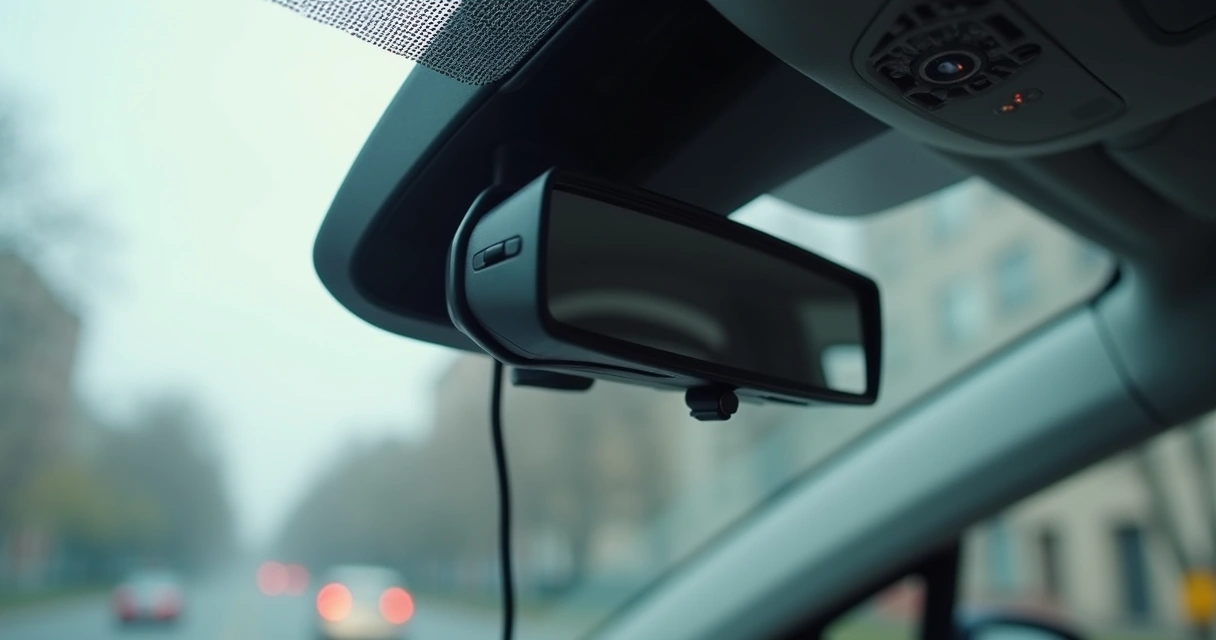 Câmera de sensor acoplada ao para-brisa