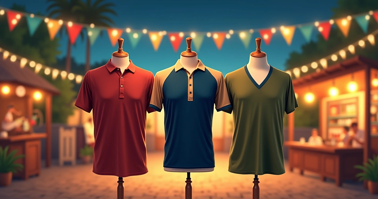 Camisas masculinas leves para festa junina em arraiá nordestino