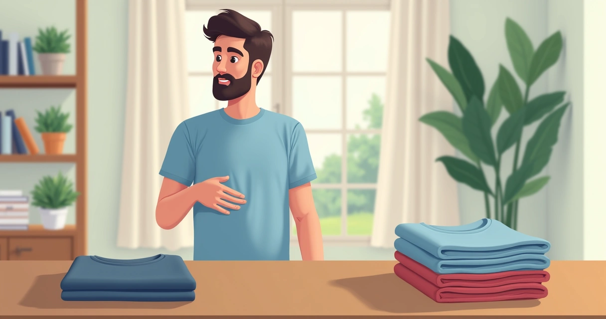 Homem usando camiseta masculina de algodão pima, mostrando toque macio e caimento perfeito