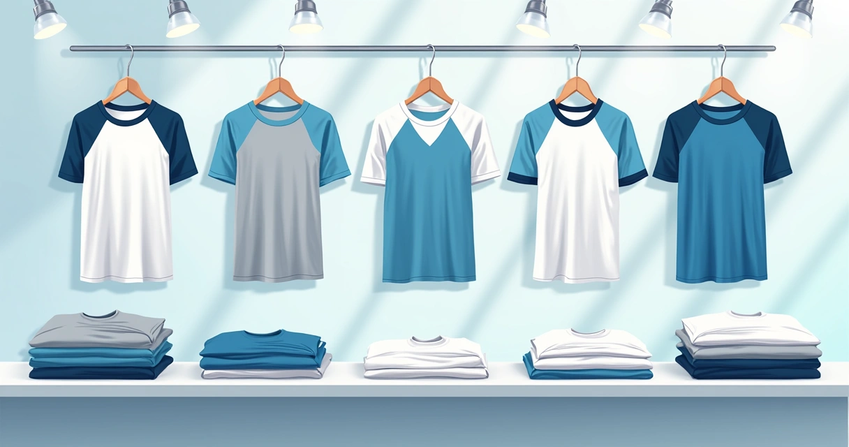 Vários modelos de camisetas masculinas de proteção UV em diferentes estilos