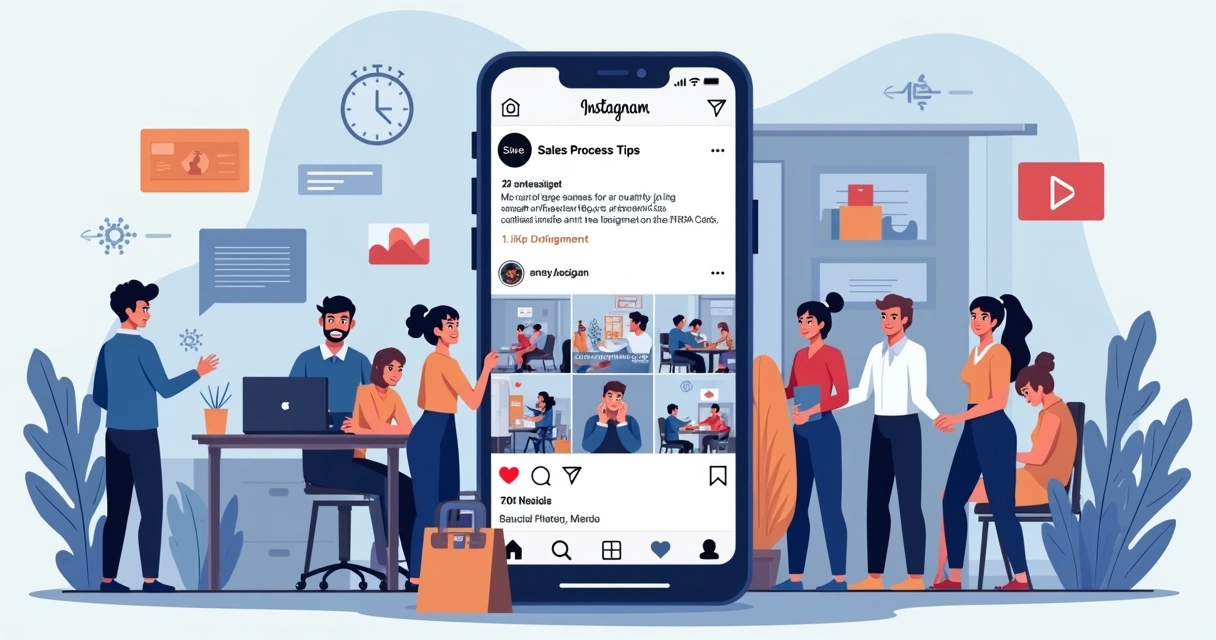 Campanha de conteúdo orgânico B2B no Instagram e Facebook 
