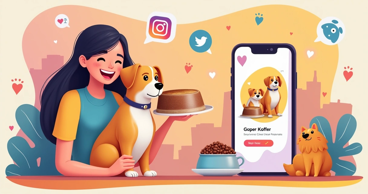 Exemplo de campanha digital segmentada para pet shop