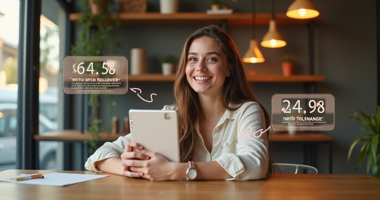 Influenciador digital fazendo campanha para um e-commerce 