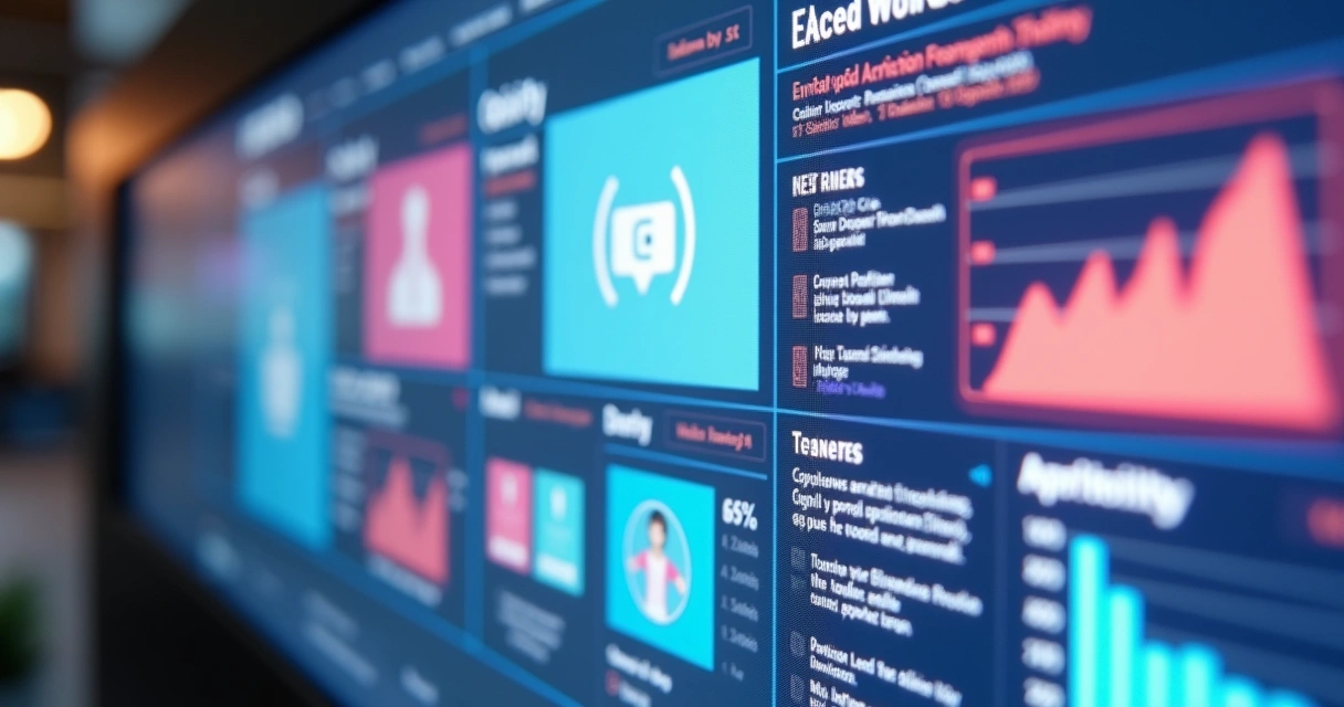 Painel mostra campanhas de marketing personalizadas para leads diversos