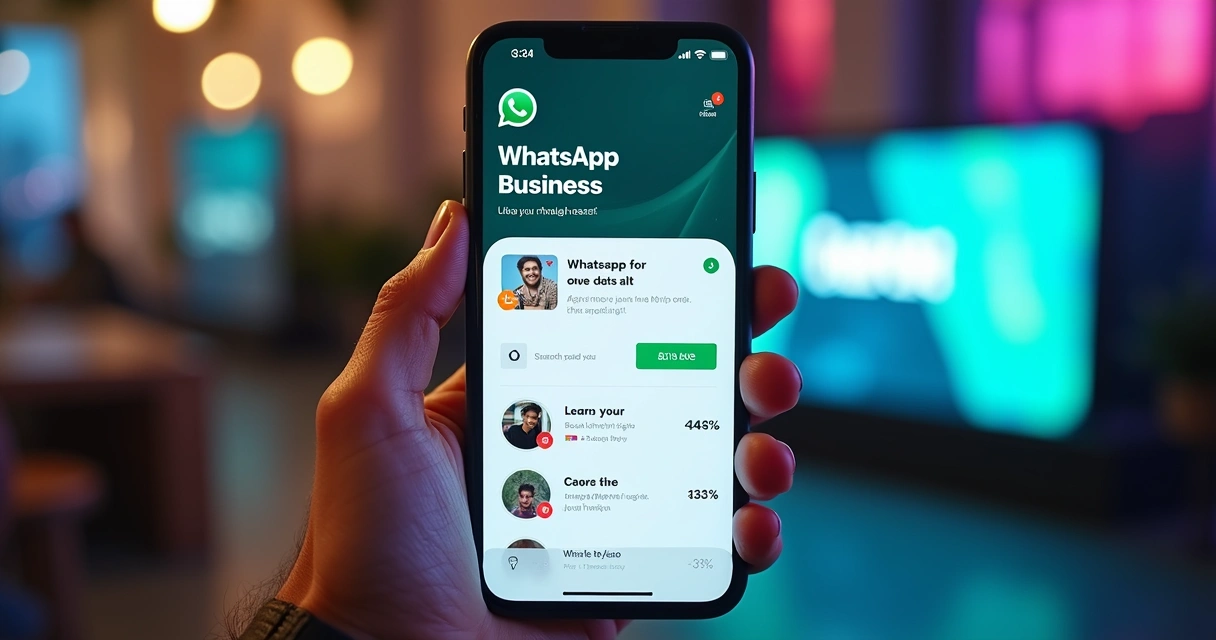 Mensagem promocional de campanha sendo enviada pelo WhatsApp empresarial 