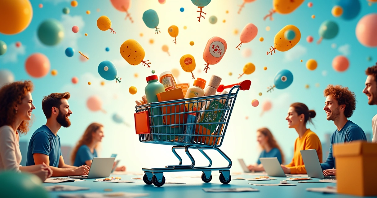 Montagem de campanhas de afiliados gerando vendas online 