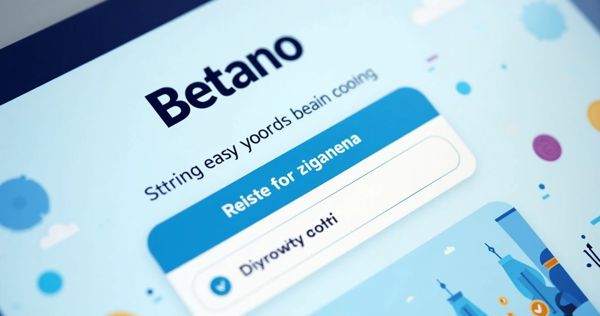 Campo de código promocional em site de apostas Betano 