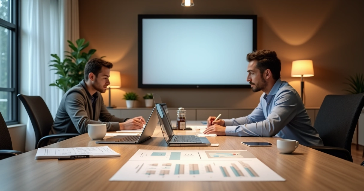 Síndico analisando denúncia no computador 